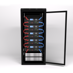 Base and Solar Station Power Storage in Cabinet 4U Complete Set