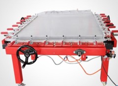 Low price large size Pneumatic mesh Stretching Machine