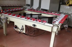 Low price large size Pneumatic mesh Stretching Machine