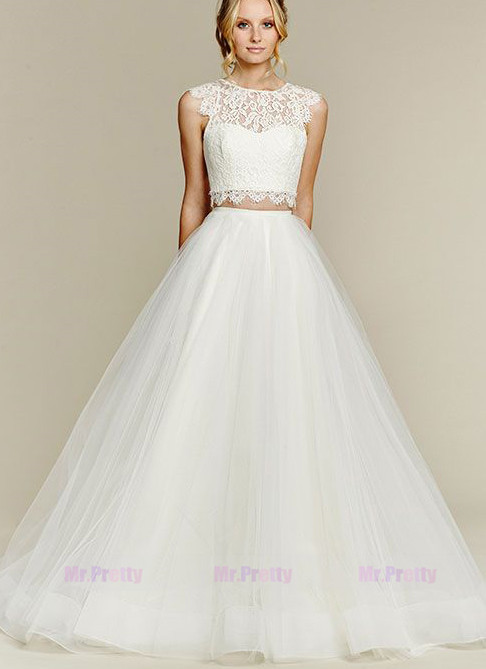 Ivory Tulle Full Legnth Skirt Bridal Skirt