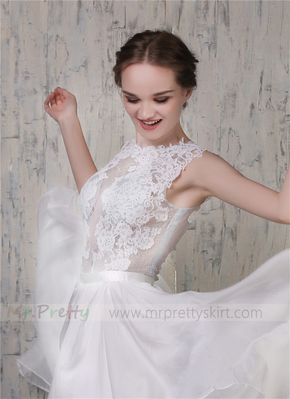 Ivory Chiffon Skirt Bridal Skirt Wedding Skirt