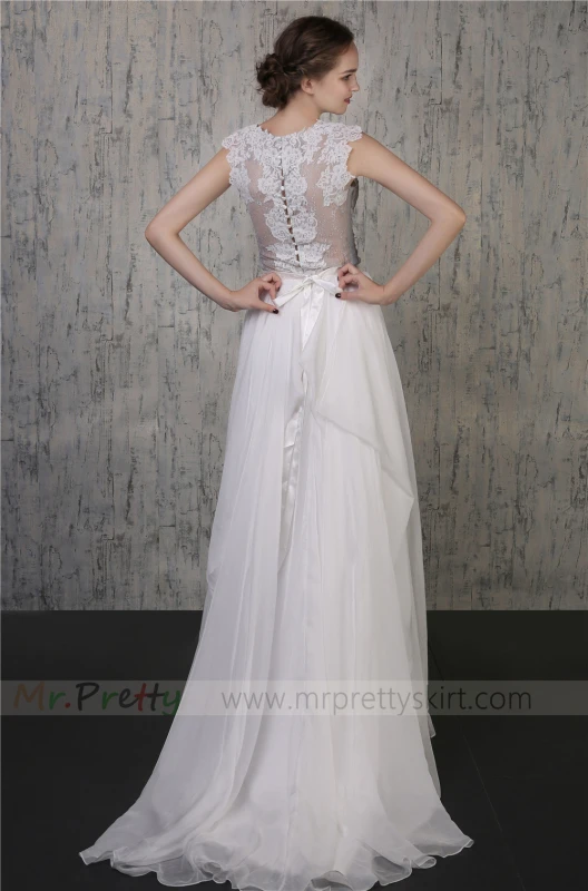 Ivory Chiffon Skirt Bridal Skirt Wedding Skirt