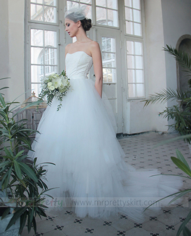 Ivory Bridal Skirt Wedding Skirt