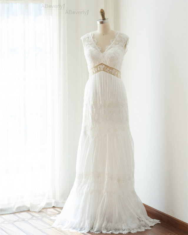 Ivory Lace Wedding Gown Bridal Gown