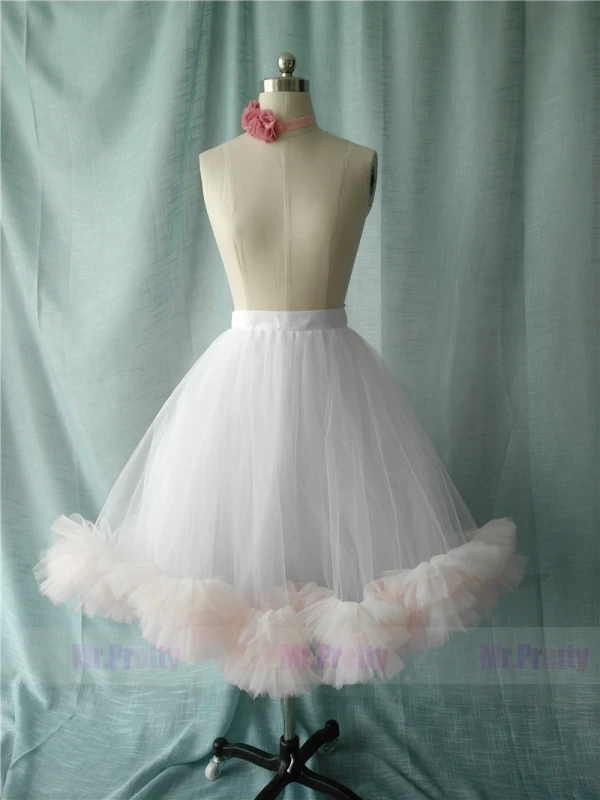 Ivory  Tutu Skirt Party Skirt Short Skirt