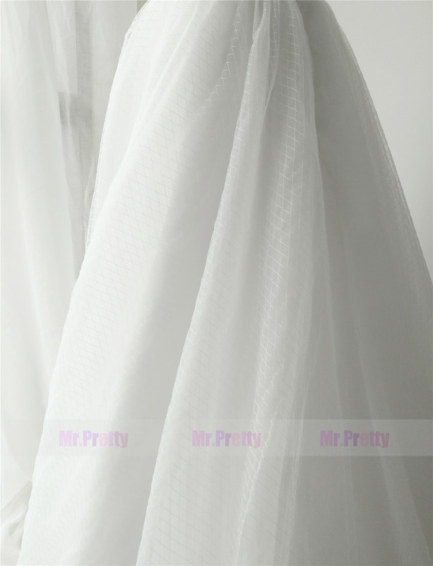 Ivory Color Long Train Skirt Bridal Skirts