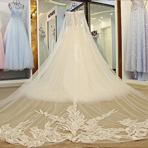 Light Champagne/ Ivory/ White  Wedding Gown Bridal Gown