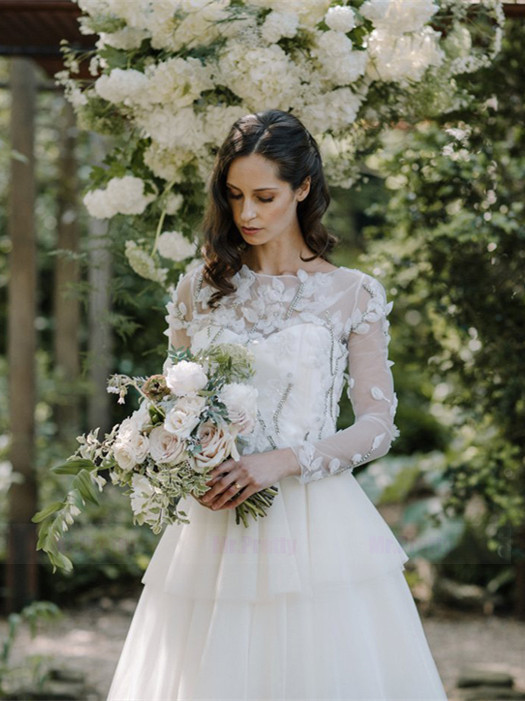 Ivory Full Length Bridal Skirt Bridesmaid Skirt  2 pieces Suit