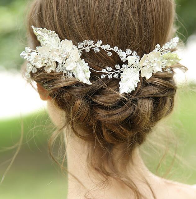 Ivory Beads Bridal Hairband Bridal Headband