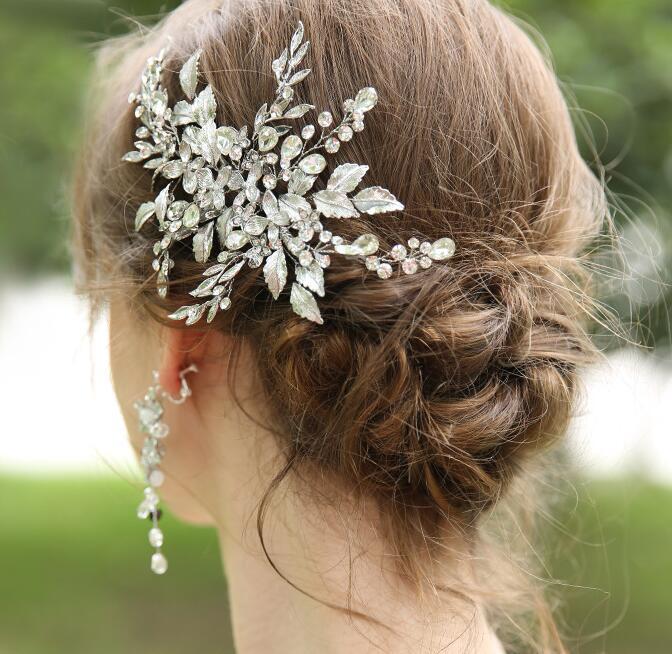 Silver Beads Bridal Hairband Bridal Headband