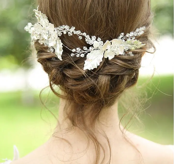 Ivory Beads Bridal Hairband Bridal Headband