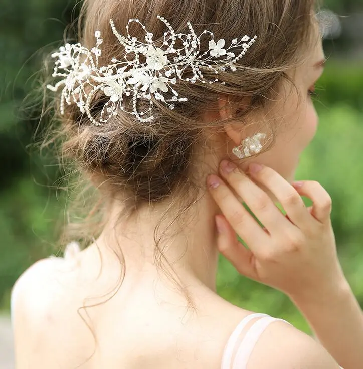 Ivory Beads Bridal Hairband Bridal Headband