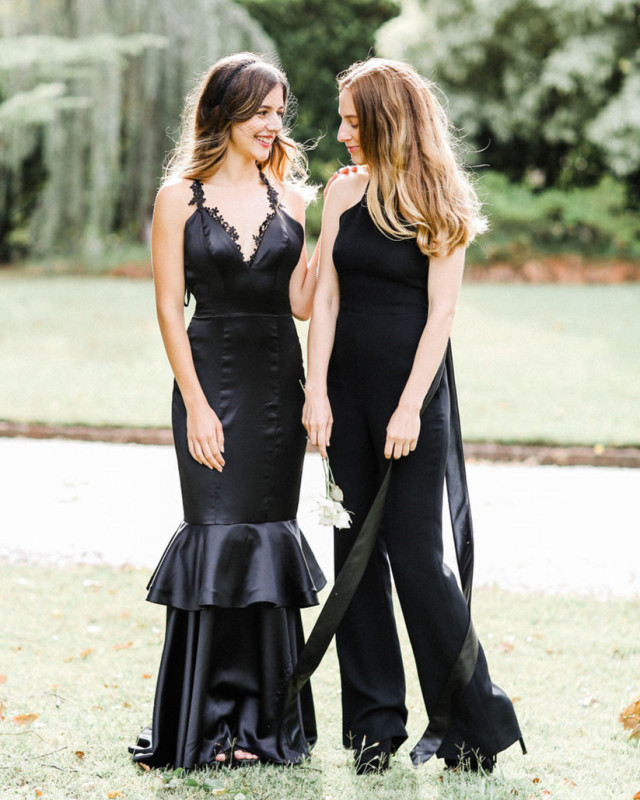 Black Prom Dress Evening Party Dresses