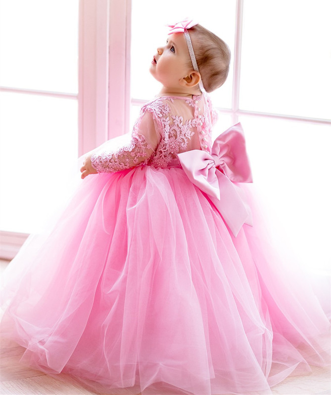 Lace Tulle Mother And Kids Dress Prom Dress