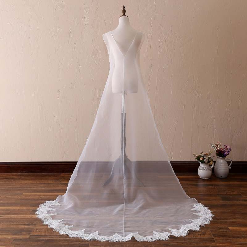 Lace Bridal Cape,Cathedral Lace Cape