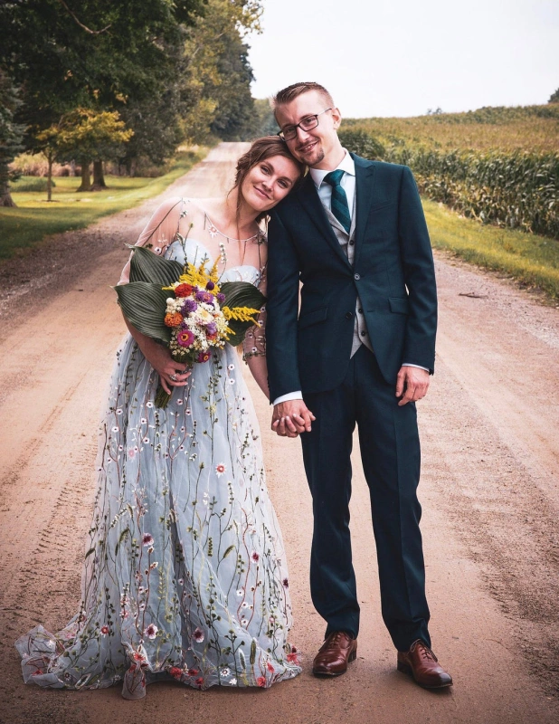 Ivory Lace Floral Special Occasion Dress