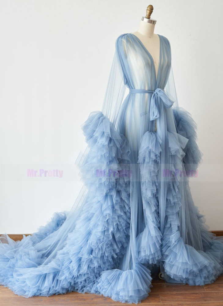 Light Mauve  Maternity Dress Sexy  Pregnant Photo Shooting Dress