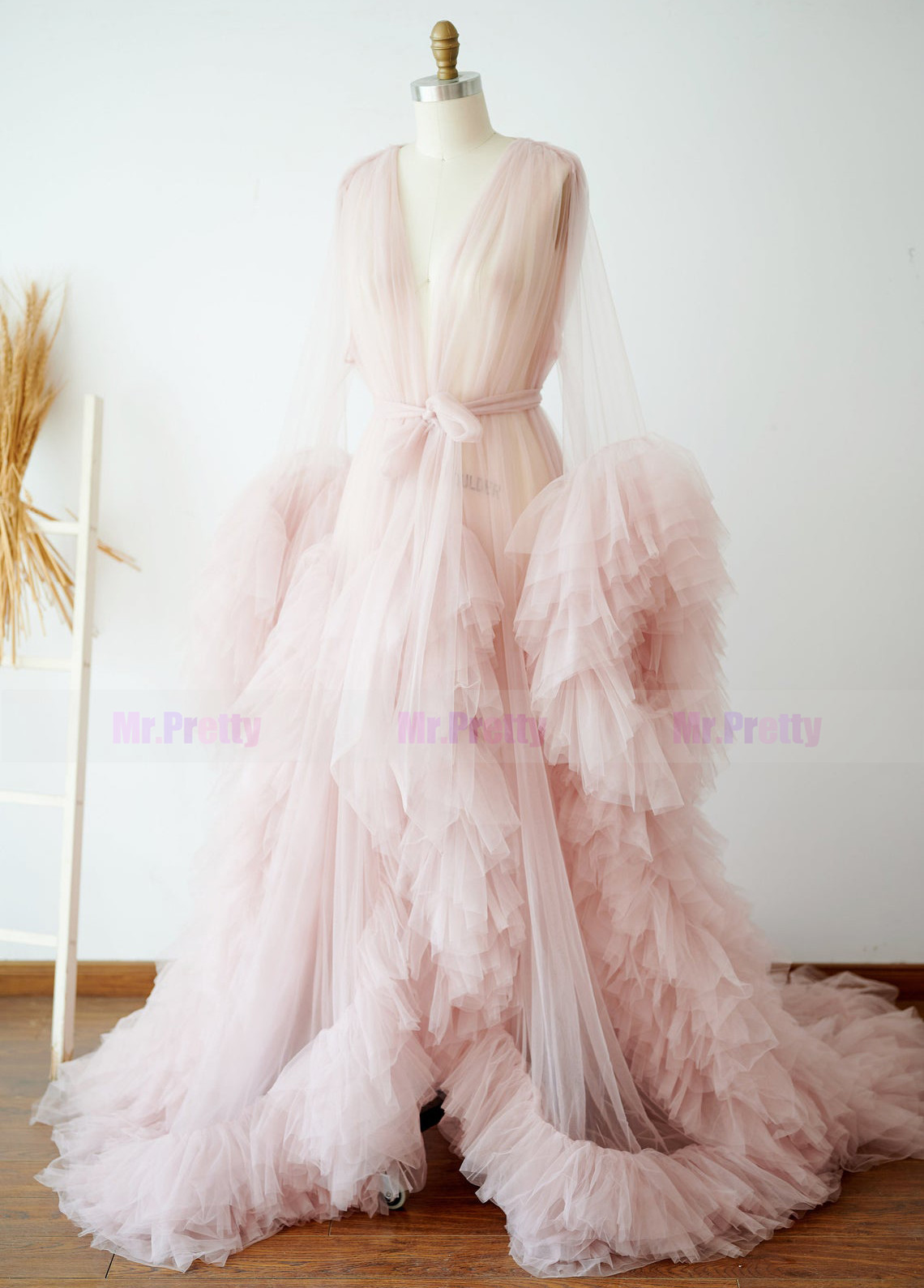 Mauve Maternity Dress main image 0