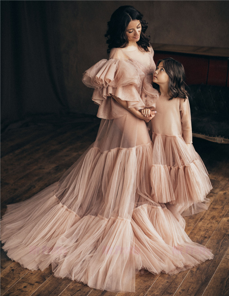 Sexy Maternity Dress Mother and Kids Dresses