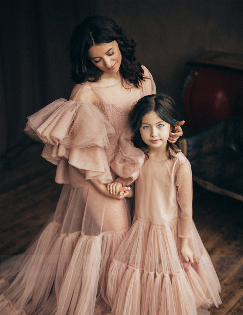 Sexy Maternity Dress Mother and Kids Dresses