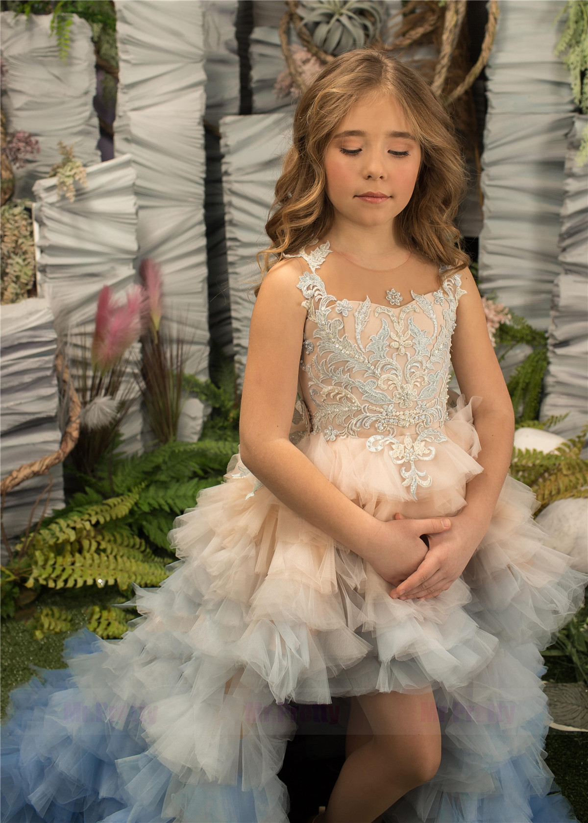 Luxury  Girls Pageant Dress Party Dress