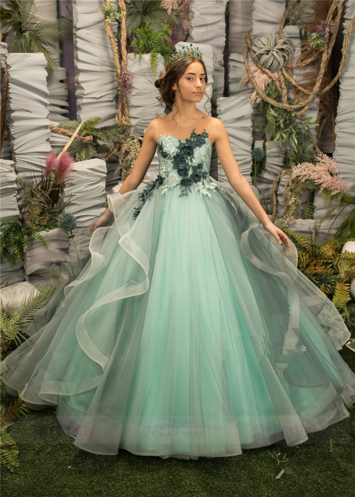 Luxury Girls Pageant Dress Party Dress