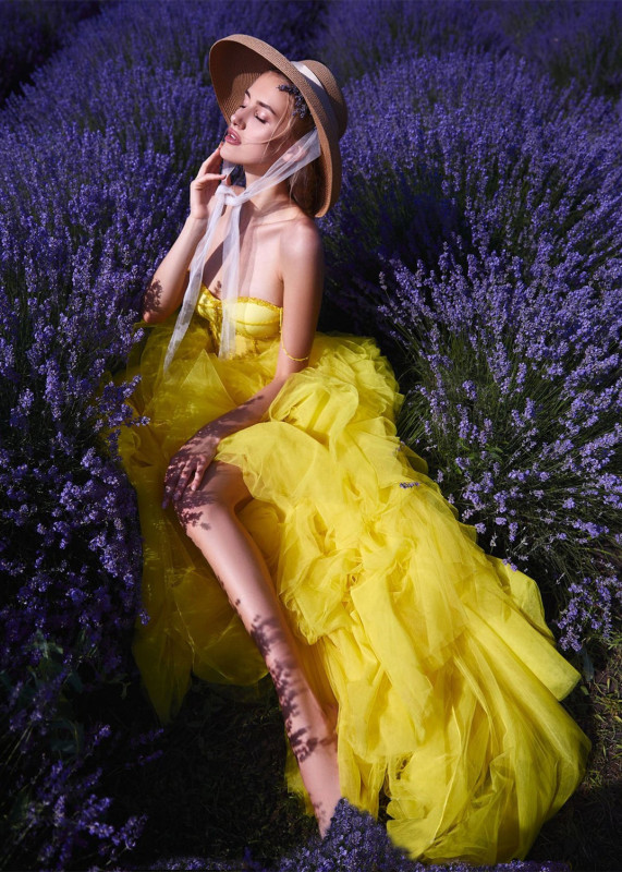 Yellow Beaded Tulle Amazing Mother And Kids Dress