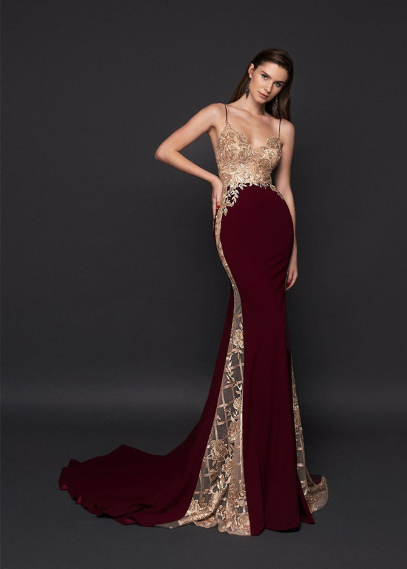 Sexy Lace Mermaid Evening Dress