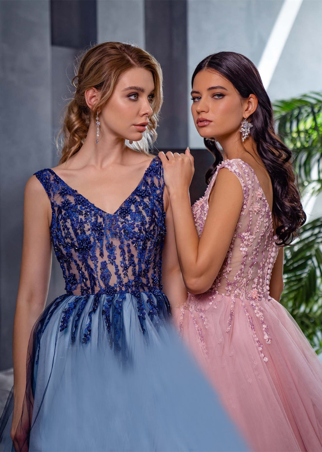 Fairy Beaded Tulle Evening Dress