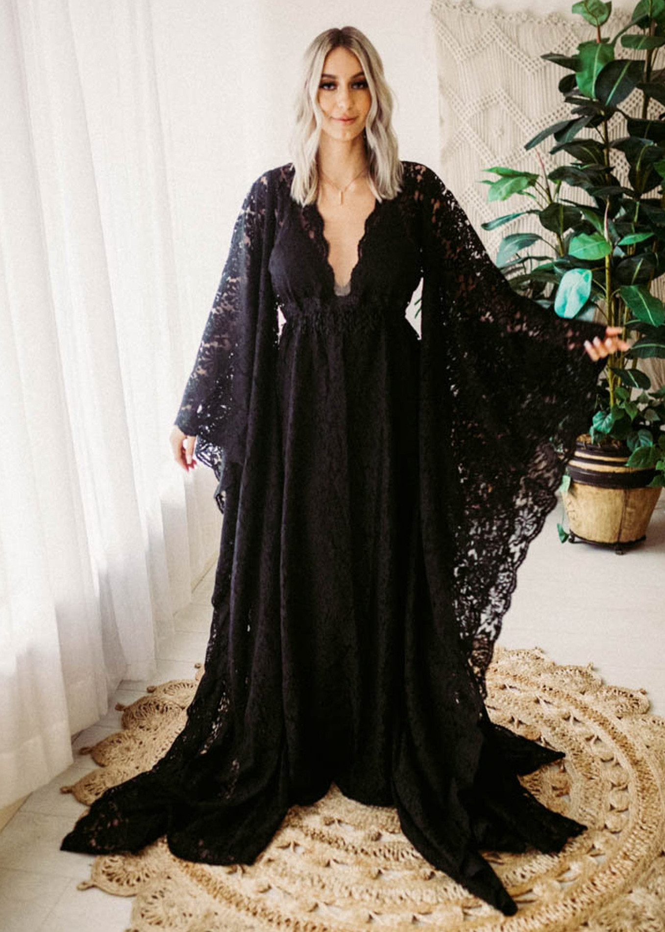 black lace dress maternity Charlotte Maternity Lace Dress Black
