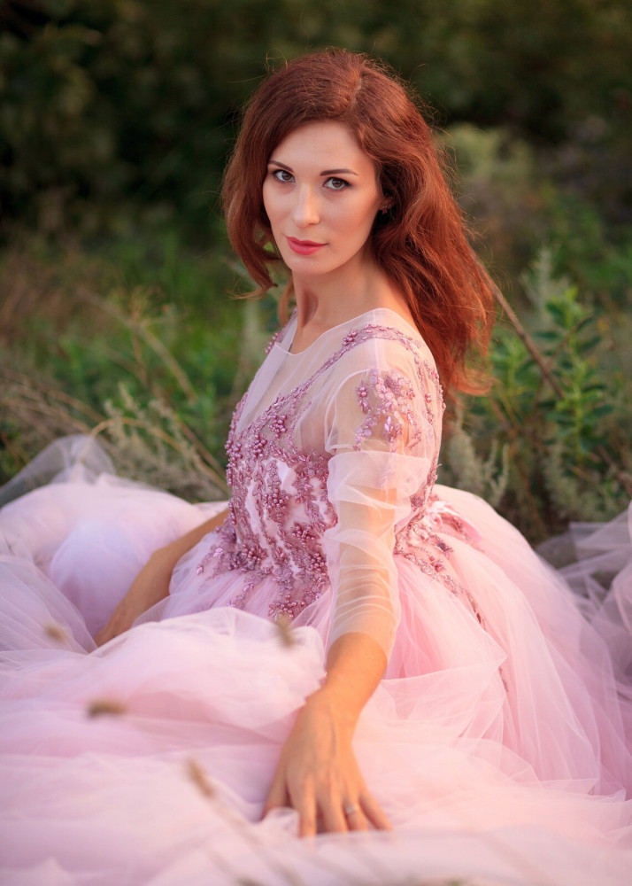 Pearl Beaded Lace Tulle Fabulous Maternity Dress