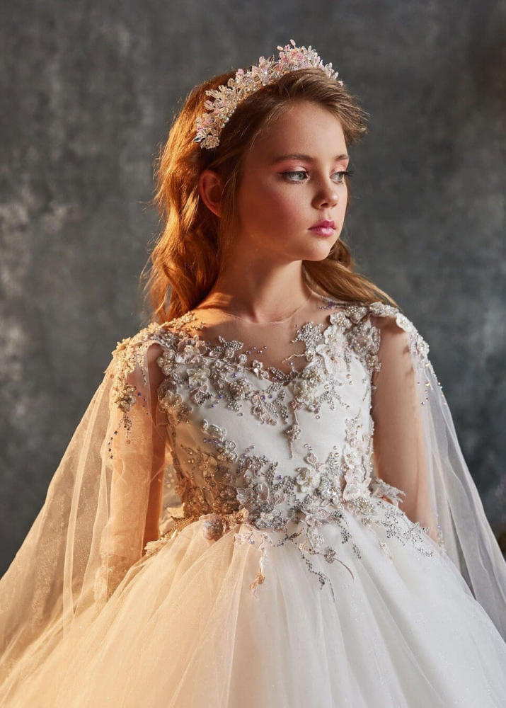 Luxury Lace Flower Girl Dress Girls Pageant Dress
