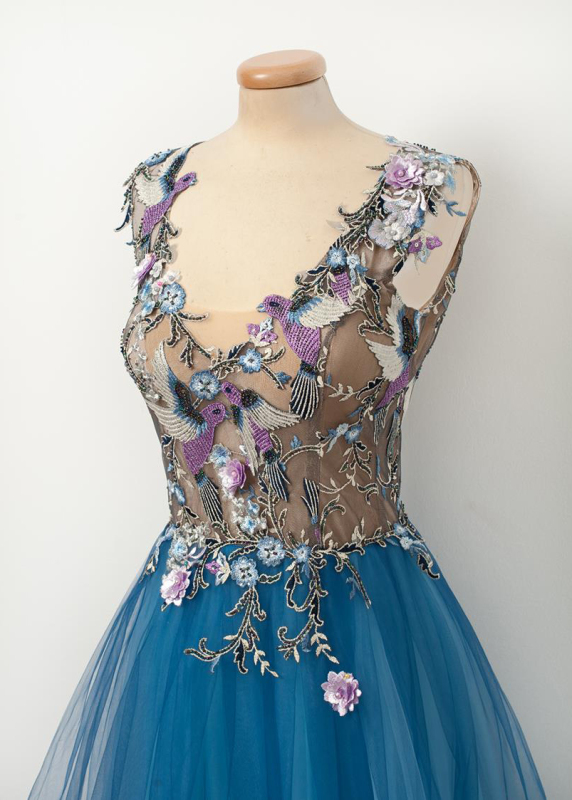 Tiffany Blue Photoshot Dress