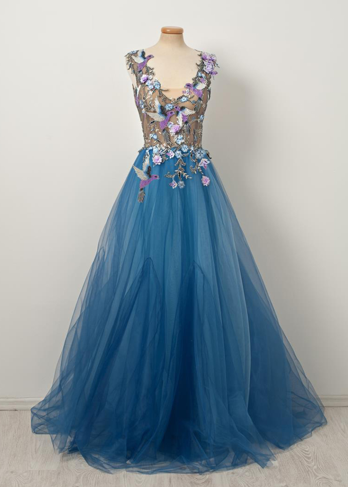 Tiffany Blue Photoshot Dress