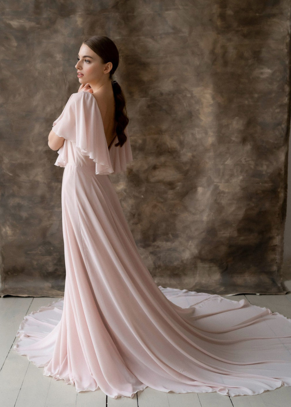 Blush Pink Bridesmaid Dress