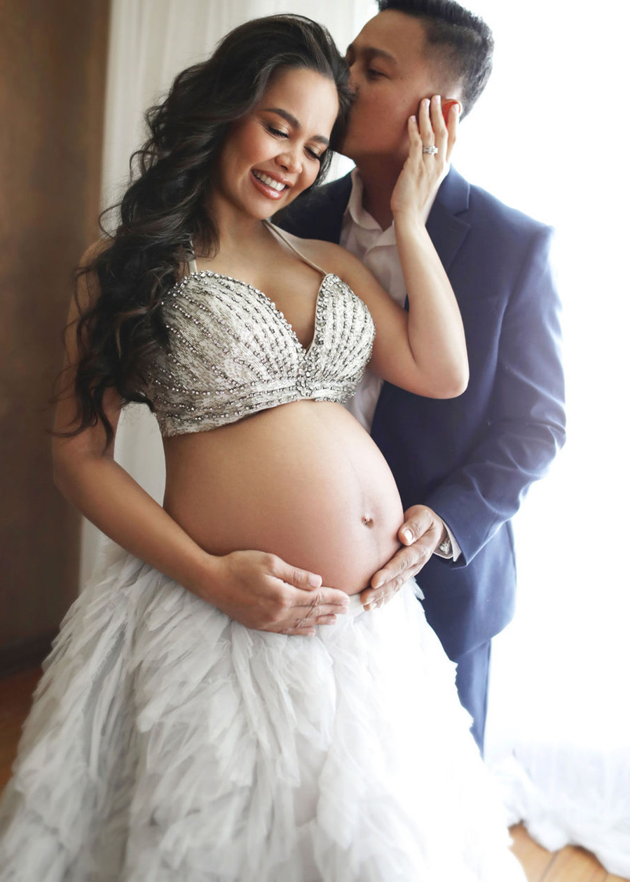 Beaded Boob Top Stunning Maternity Clothes