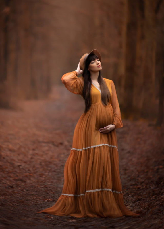 Vintage Maternity Dress/Photoshot Dress