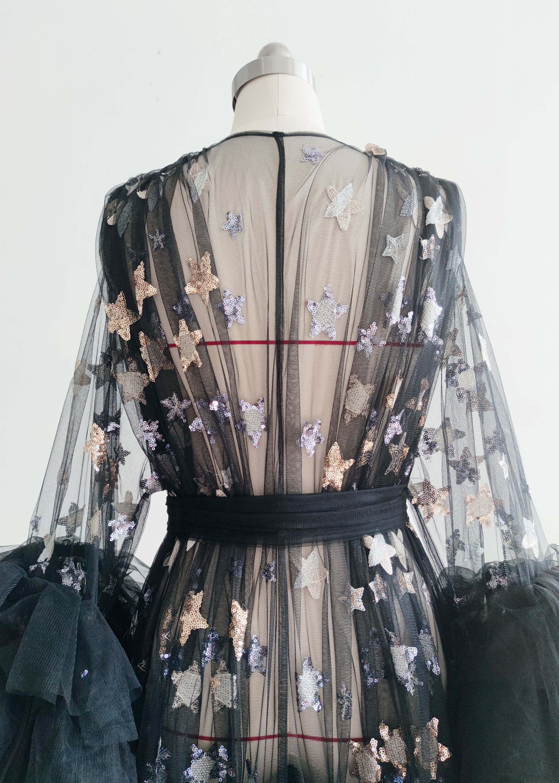 Black Sparkle Tulle Photoshoot Dress/Babyshower Dress