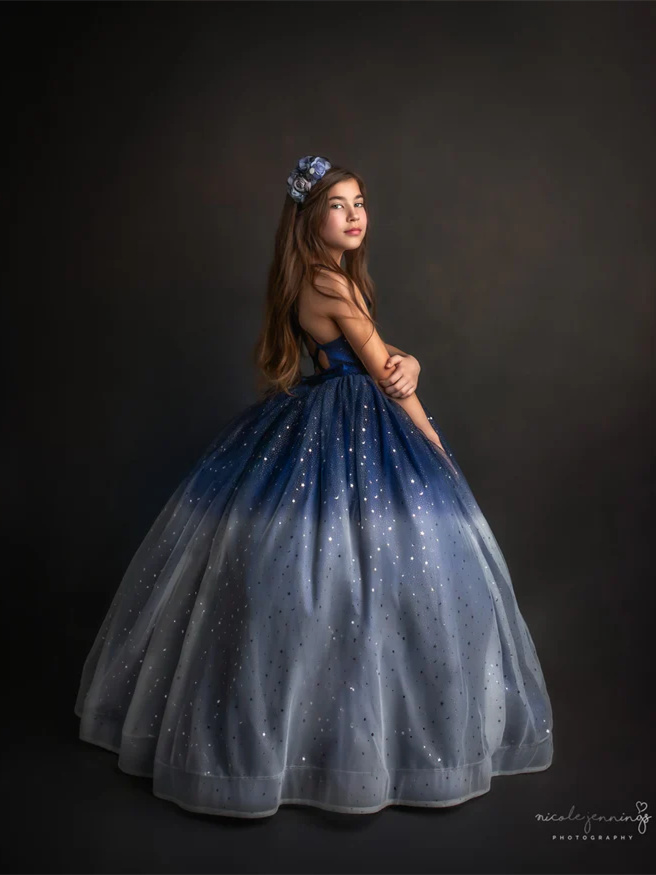 Sparkle Sequin  Flower Girl Dress/Pageant Dress