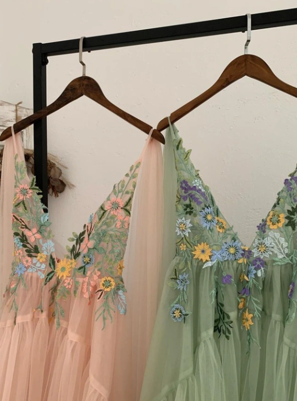 On Sale Floral Lace Tulle Photoshoot Dress /Maternity Dress