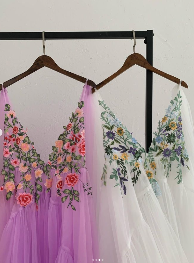 On Sale Floral Lace Tulle Photoshoot Dress /Maternity Dress