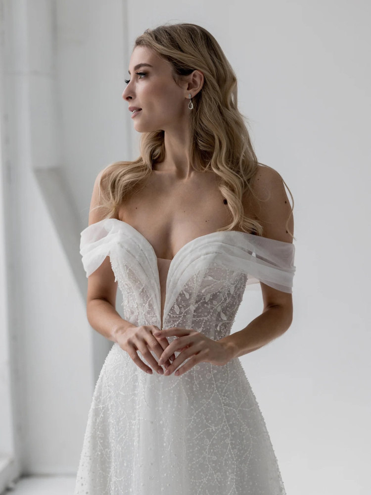 White  Lace Bridal Dress