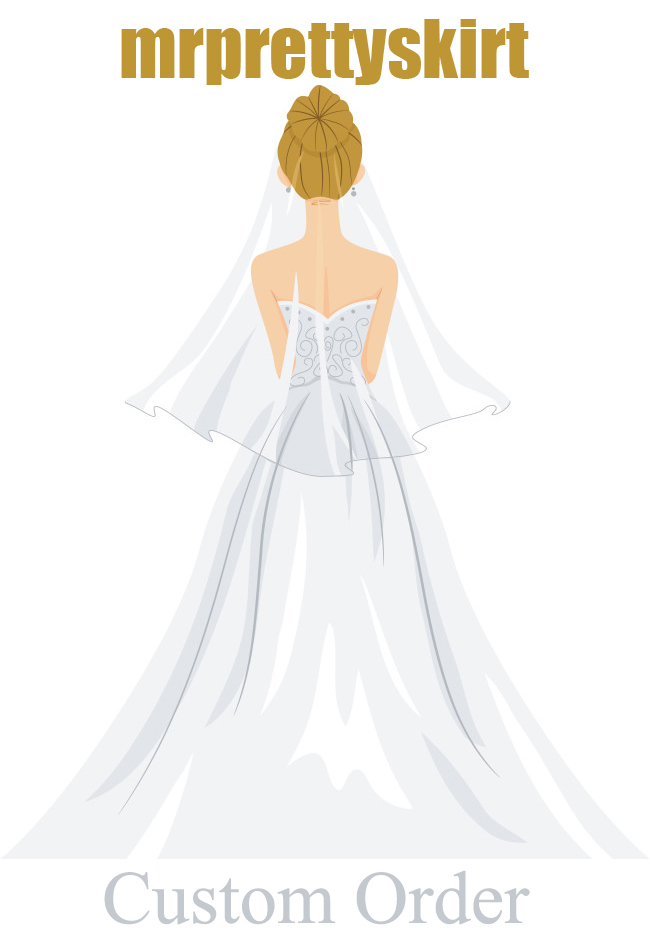 Custom The Colorful Faded Ruffle Dress for A