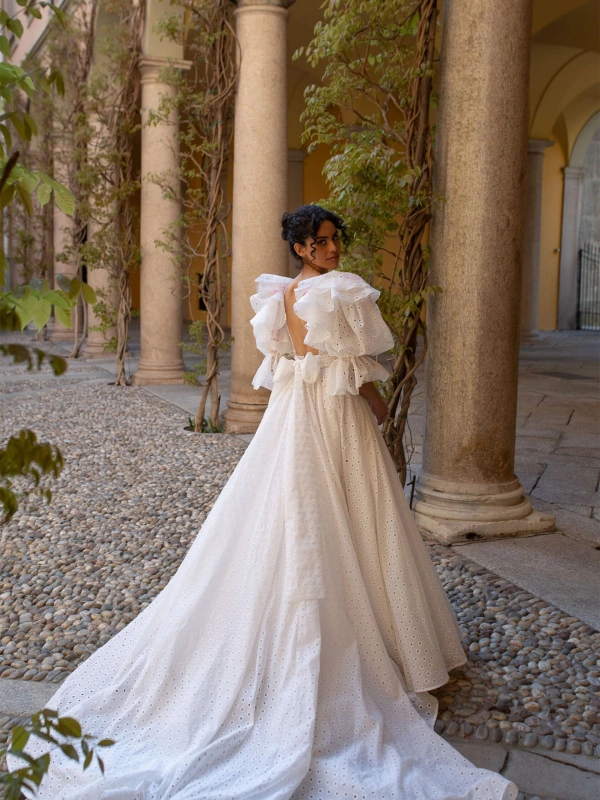Hollow Lace  Wedding Dress