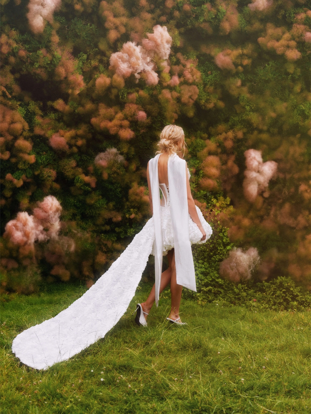 White Short Wedding Dress