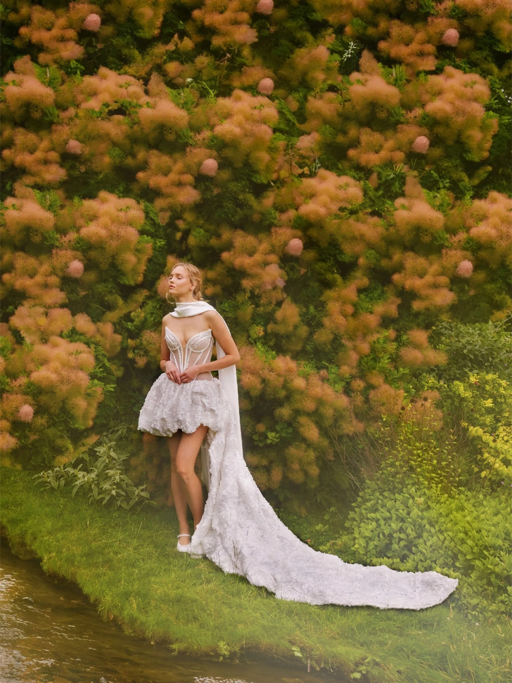 White Short Wedding Dress