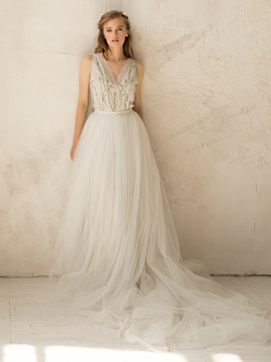 2 Pieces Bridal Dress