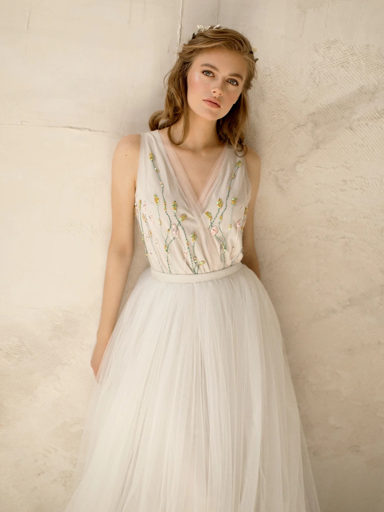 2 Pieces Bridal Dress