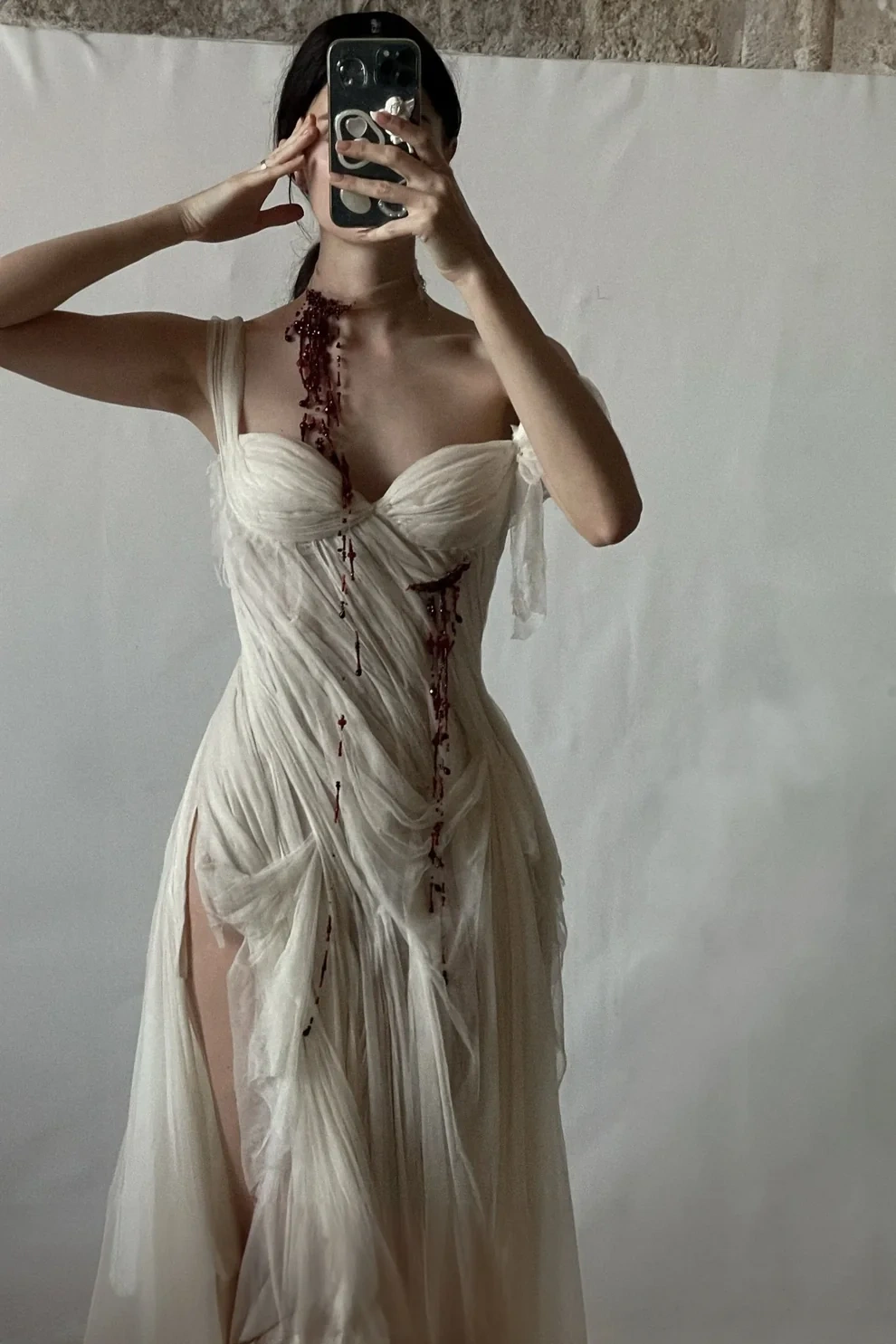 Custom The  Dress For C+ Beaded Trim