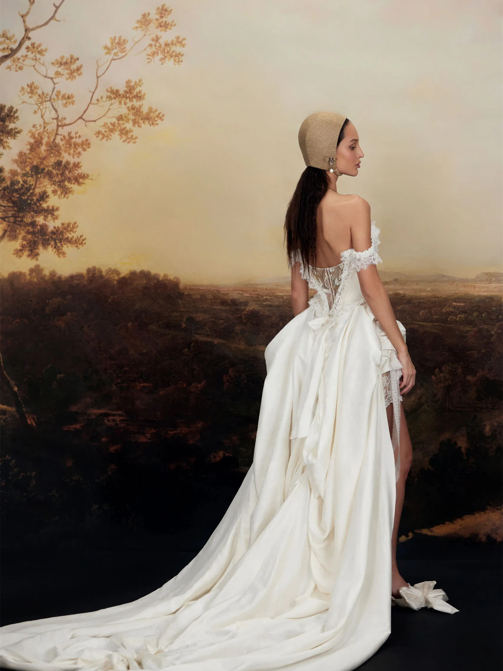Vintage 3 Pieces Wedding Dress